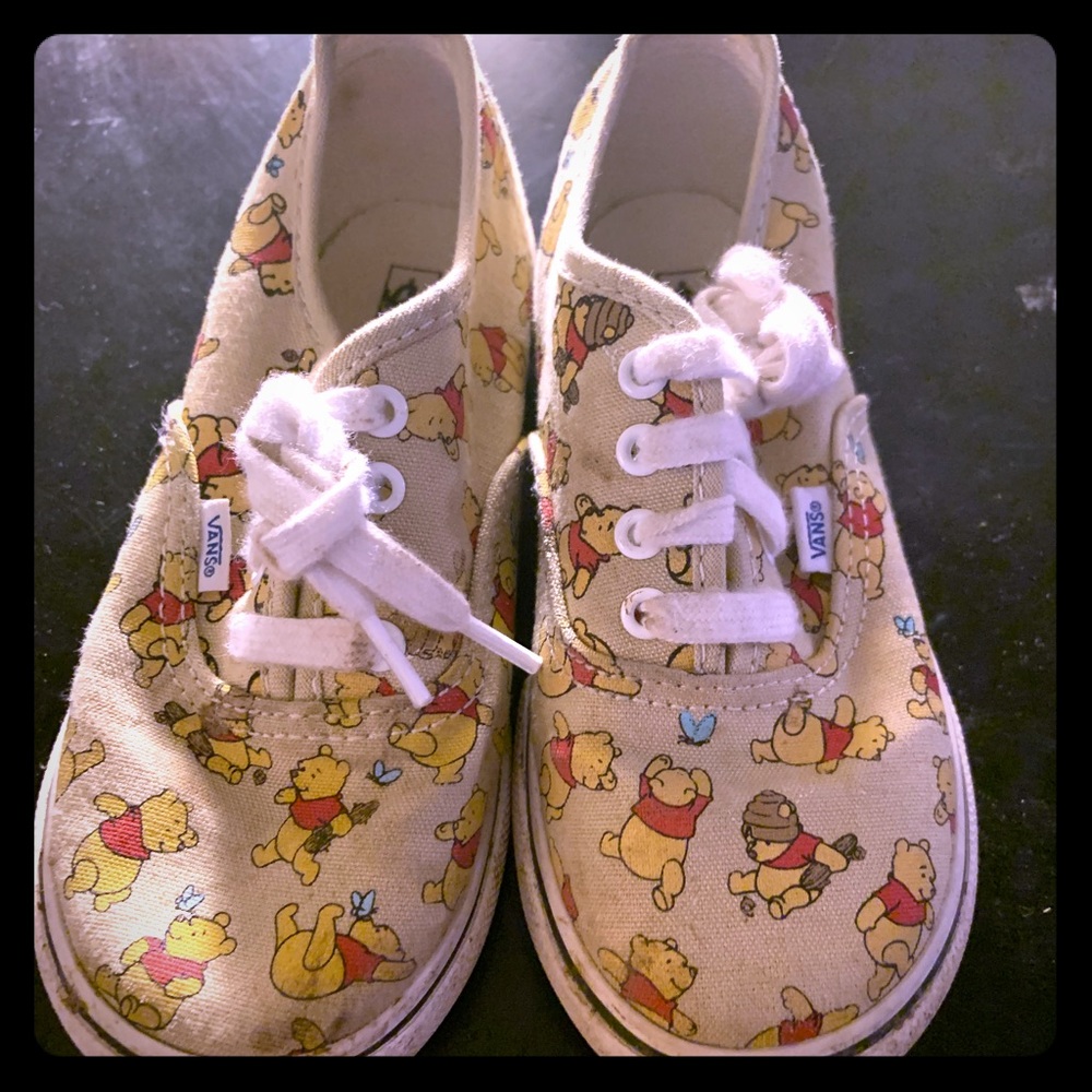 Disney Winnie the Pooh Vans size 10 unisex